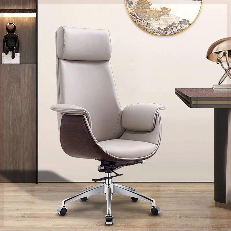 办公椅舒适久坐老板椅高档简约电脑椅子家用升降转椅靠背直播椅子