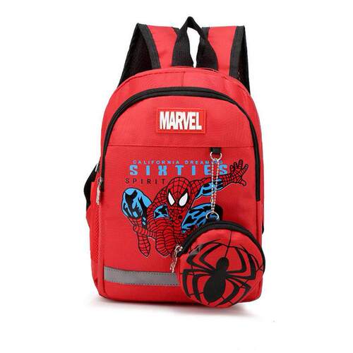 bag Spiderman children boy bookbag for school mini backpack1