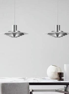 北欧吊灯现代简约吧台餐厅灯铝材多层灯具设计师创意PH5飞碟吊灯