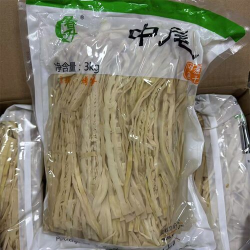 春升中尾水笋大包装3KG*5包整箱福建特产无需泡发笋鲜嫩脆嫩包邮
