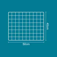 Арбуз красный 50x40 см. Белая сетка, L-Large