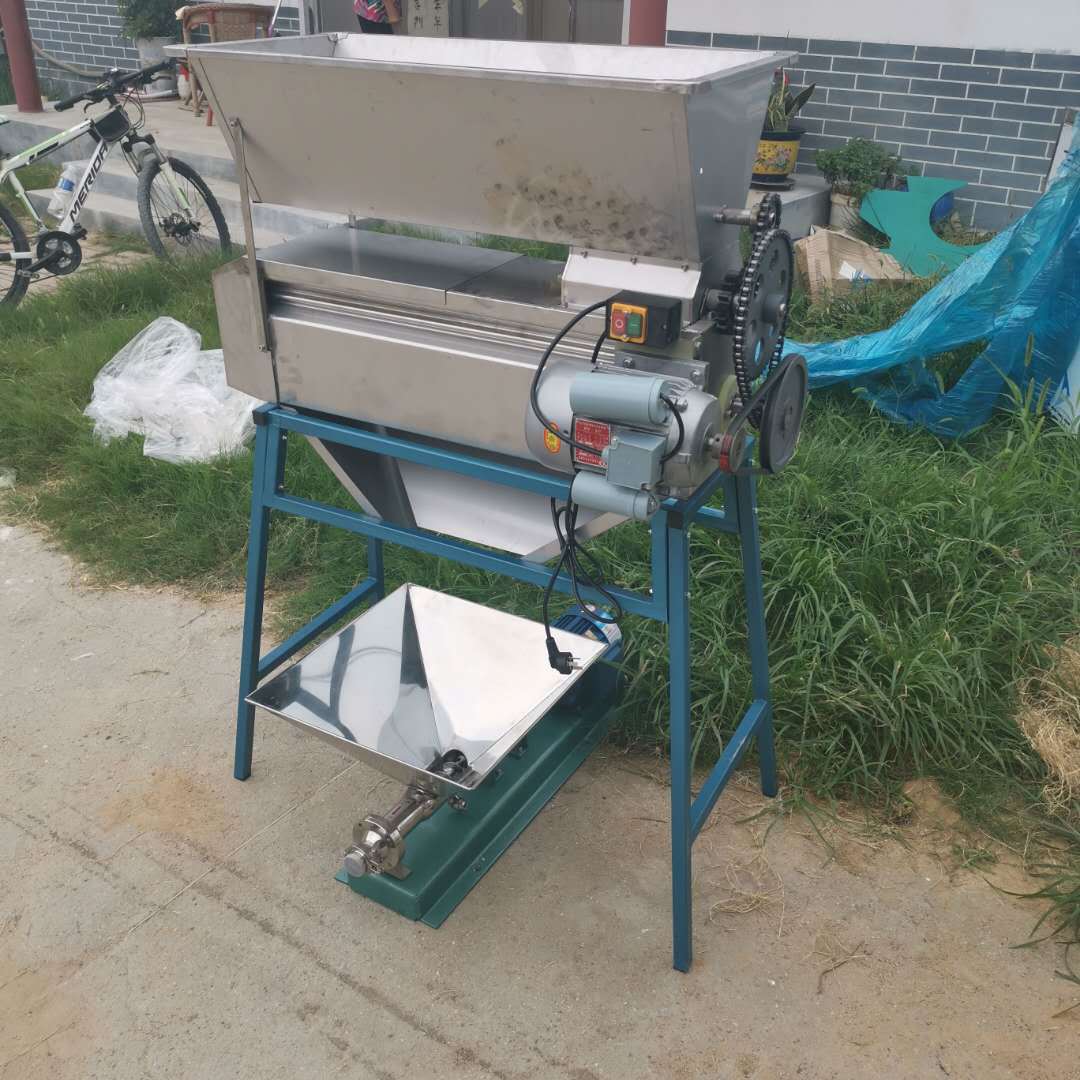 304食品级不锈钢果酒酿制设备 小型葡萄破碎机 葡萄除梗机