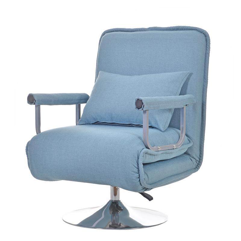 W8办公室单人懒人沙发可折旋转叠沙发床升降家用大班电脑椅子午休