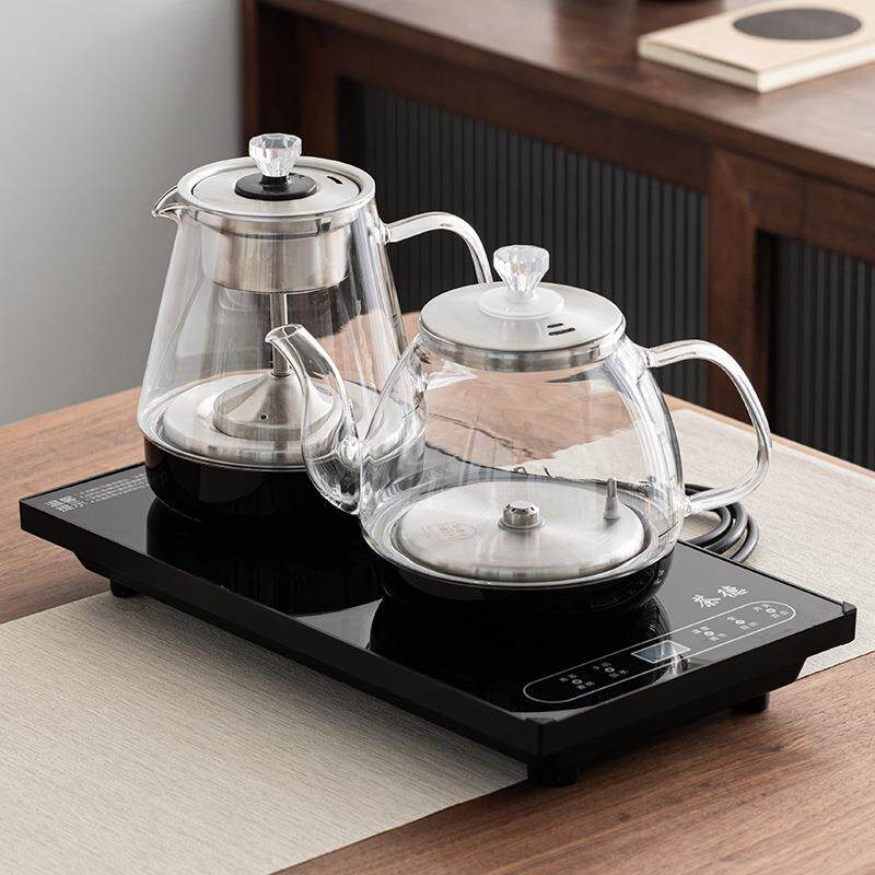 家用烧水壶嵌入式电磁茶炉烧水全自动上水一体式茶台茶桌泡茶专用