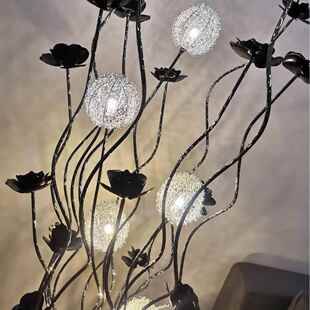 铝材欧式新铝线花瓶装饰灯具DLE款家居铝线花瓶落R地灯GB立543式