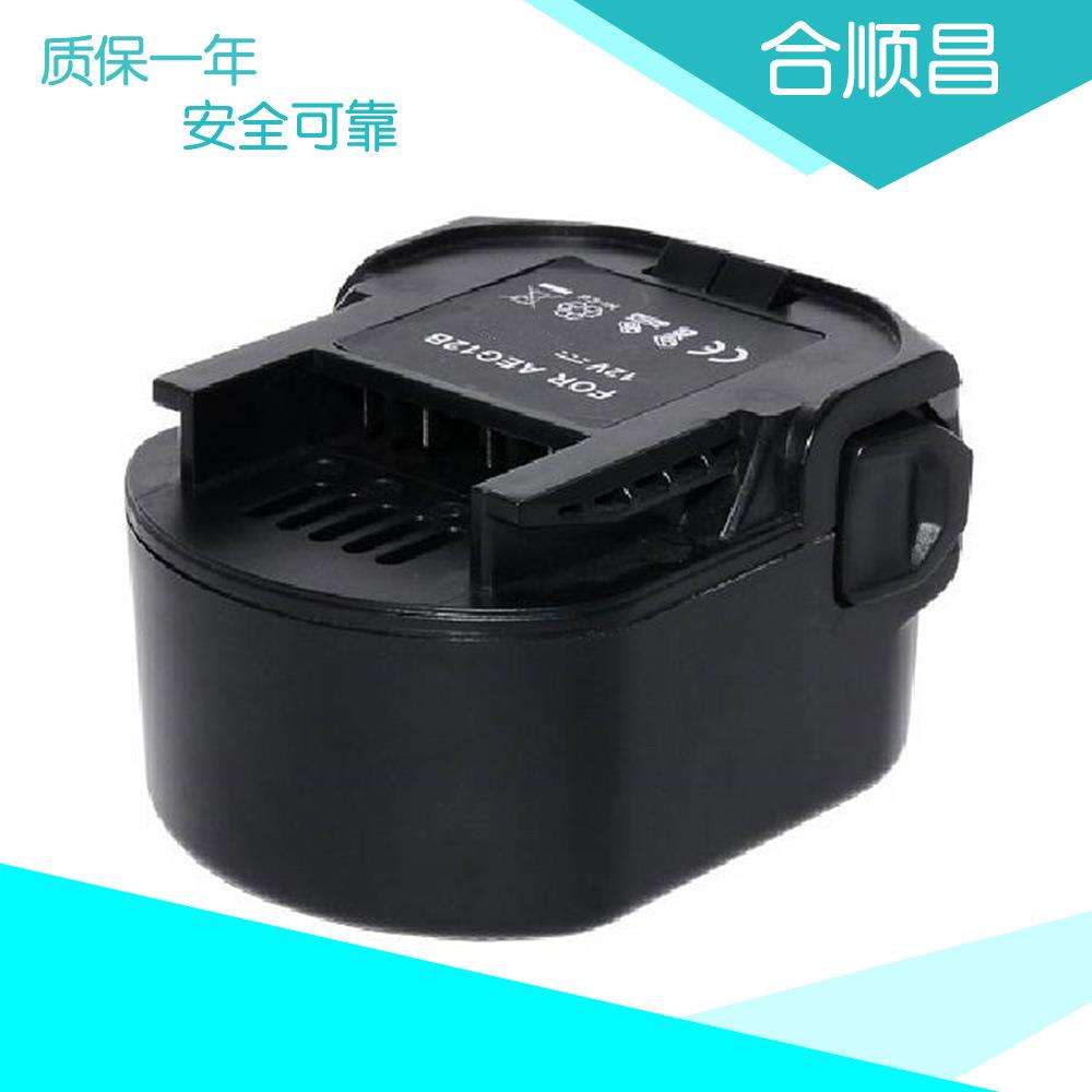 厂家供应AEG12V B1220R B1214G M1230R镍氢镍镉手电钻工具电池