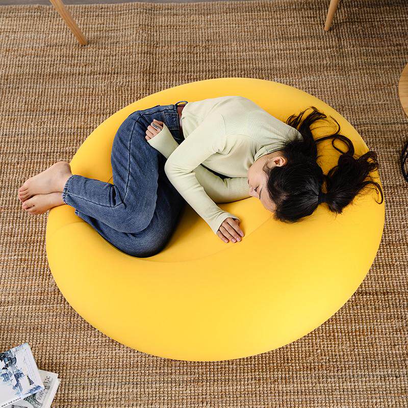 懒人沙发单人卧室可爱女孩日式豆袋创意榻榻米小豆包儿童躺椅地垫