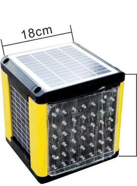 太阳能雾区灯 同频18*19cm单层 高速公路桥梁智能防撞警示雾灯