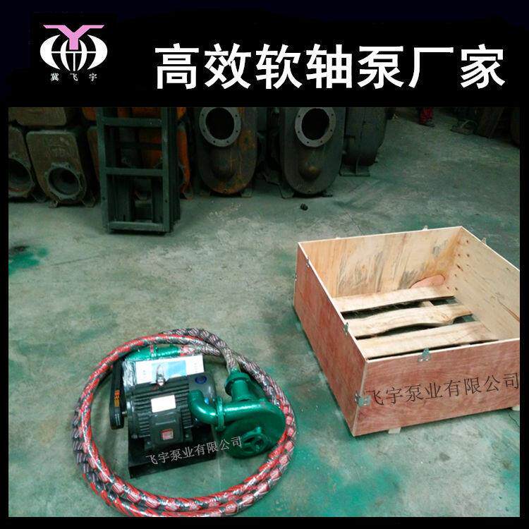 2寸软轴潜污泵 沼渣沼液抽取泵 不堵塞防缠绕污水井抽取排污泵