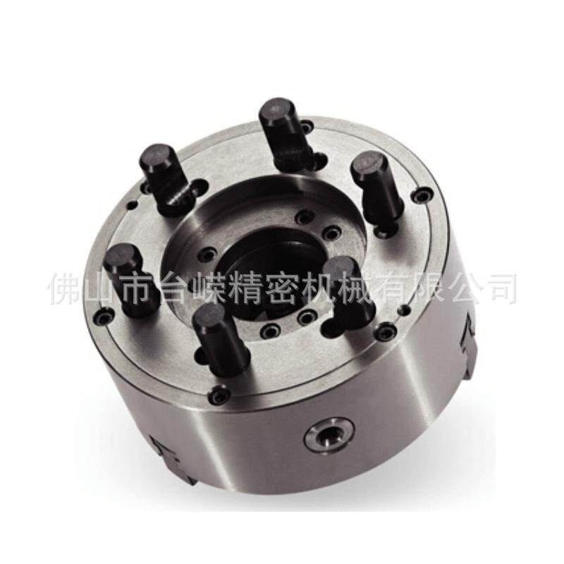 K11500C/D自定心三爪卡盘含法兰普通车床卡盘联动正反两用