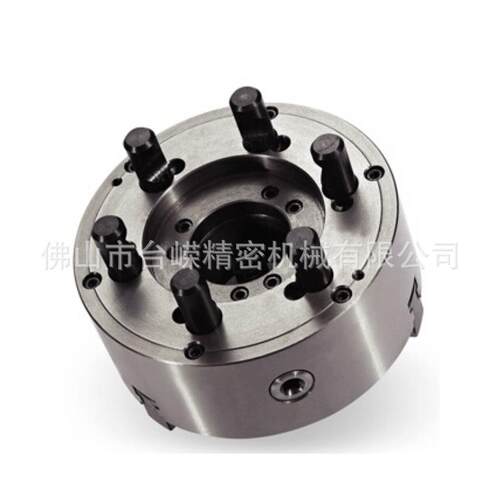 瓦房K1店150卡0CD自定心三爪卡盘含法兰普通车床/盘联动正SBO反两