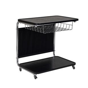 慵懒空间北欧轻奢移动边几设计师简约收纳茶几网红小推车置物角几