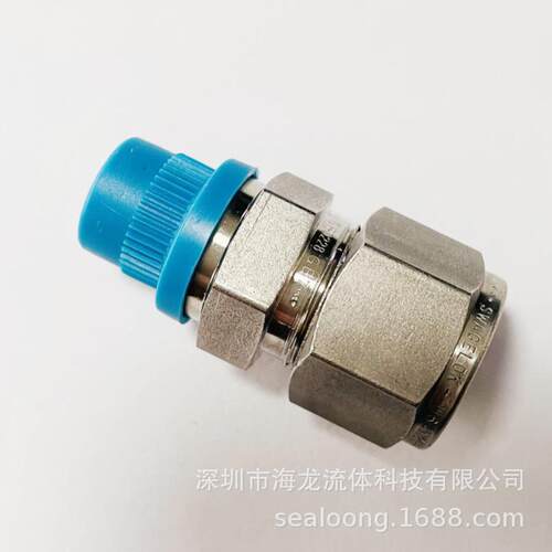 Swagelok316直通平行螺纹不锈钢卡套接头SS-810-1-8RS