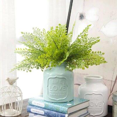 Handmade Artificial Maidenhair Fern Plants Real Touch