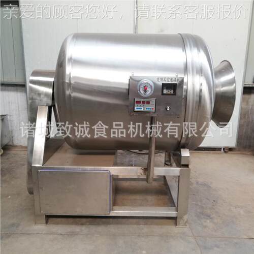 不设锈钢真空滚揉机 腊肉料腌制备 高成品率滚ZC-200L筒腌制肠机