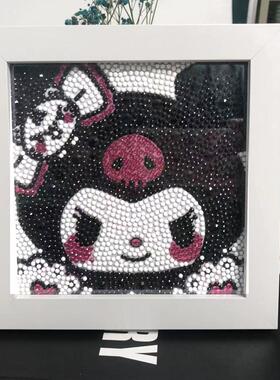 Kitty Kuromi Diamond Painting Kit Cartoon 5D DIY Round Mosai