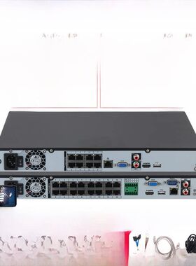 大华8口网线供电POE一体硬盘主机4K录像机2盘位 DH-NVR4208-8P-M