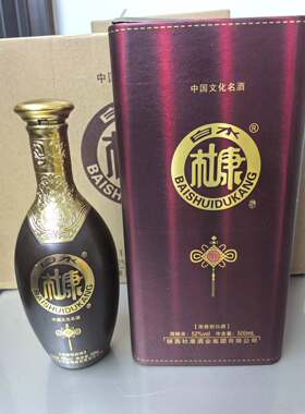 捡漏【1箱6瓶】白水杜康福酒52度高档送礼浓香型白酒独立包装礼盒