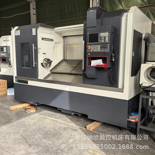 K56Y斜轨卧式 数控车床车铣复合机床配动力刀塔带y轴加长床身