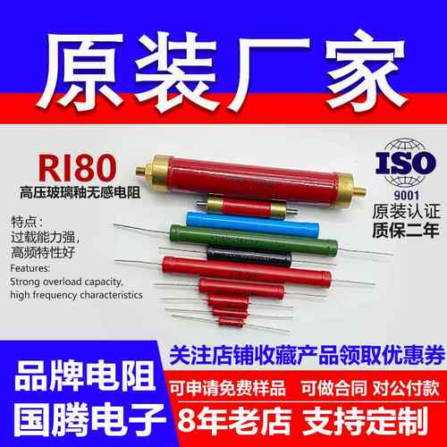 RI80绝缘标定标准精密高精度采样取样高压电阻1％校准无感5MF10KV