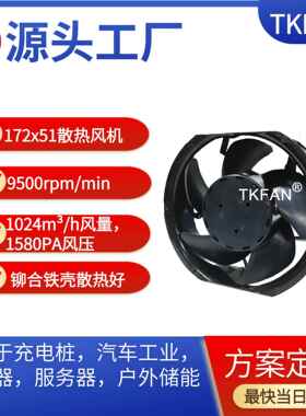 17251172*51mm暴力风机一万转