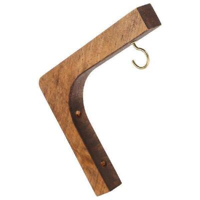 2 Pcs Wall Mounted Clothes Rack Hanging Plant Hook Hooks