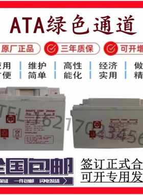 ATA蓄电池绿色通道LC-R1224/12V7.2a17a24a38a65a100a120ah直流屏