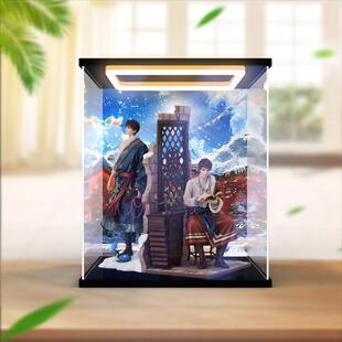 回型灯收纳盒适用良笑塑美盗墓笔记吴邪张起灵新雪旧梦防尘