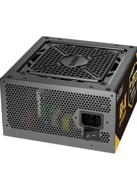 超频三 七防芯GI-K650 额定650W 战斗版金牌全模电脑电源 单路12V