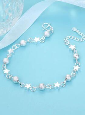Fashion 925 Sterling Silver Bracelets for Women Small Star F