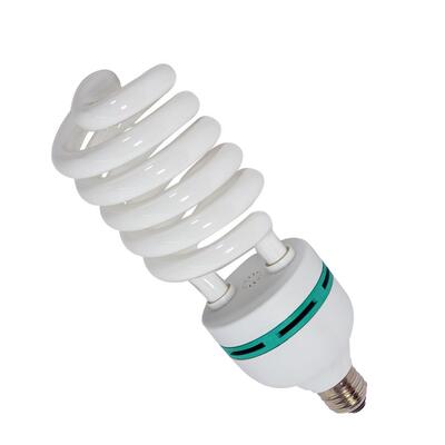 三基色灯泡125W E27灯头 5400K 持续光 220v 灯泡拍摄影视摄影