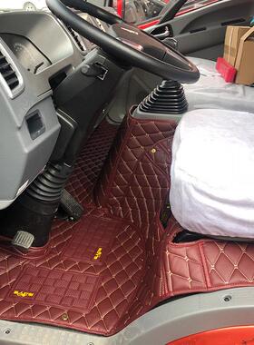 三环新创客全包围脚垫十通创客T3福星卡自卸车货车丝圈皮革地脚垫