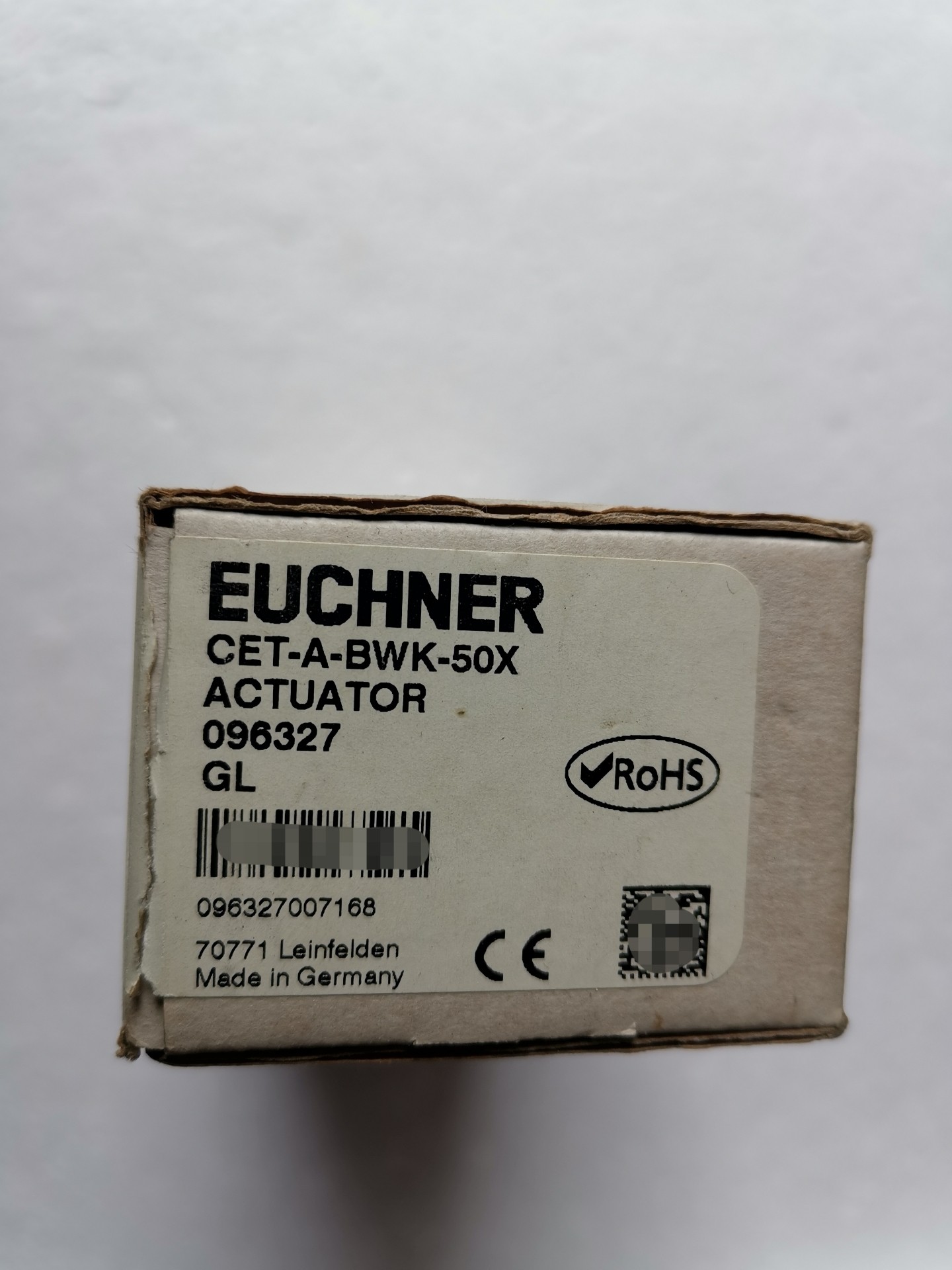 安士能 EUCHNER 096327 CET-A-BWK-5