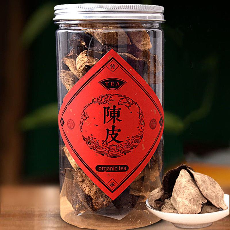 陈皮干泡水老陈皮茶陈年湿仓陈皮代用茶125g/250g罐装