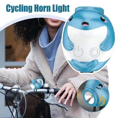 Cycling Lights Horn Waterproof 110 Decibel Horn Cute Whale