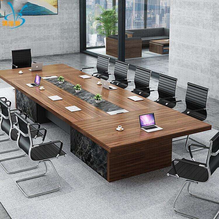 办公家具会议桌椅组合长桌开会办公桌公司会议室桌椅简约