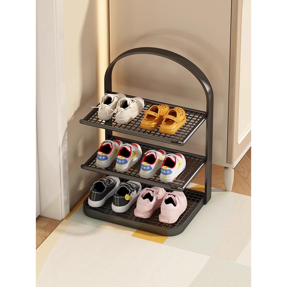 儿童鞋架多层简易门口不占空间可调节宝宝小鞋柜子迷你小型省空间