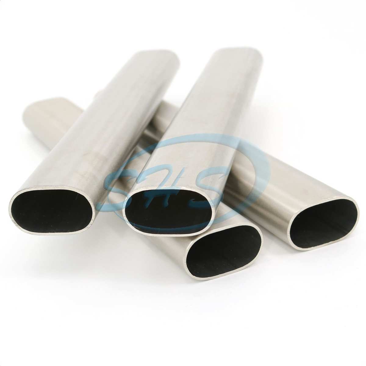 厂价批发304材质 不锈钢平椭管 抛光表面 家具制品 楼梯扶手用