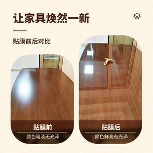 餐桌具贴膜厨房石英石大家具奢石家石灶理台面耐高温透6MIL亮光明