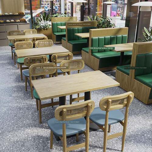 定制面馆餐厅餐厅藤桌椅组合茶馆日本餐厅火锅店藤亭沙发