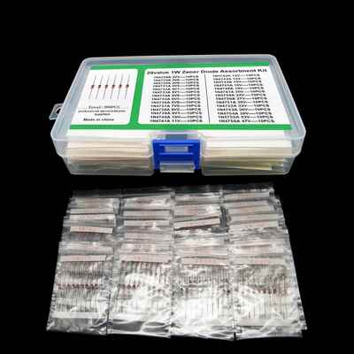 新28种规格1W稳压齐纳二极管样品套盒包装1N4728-1N4756A 3.3-47V