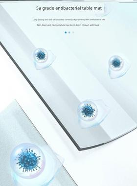 PVC Table cloth Transparent Cover Waterproof Mat Rectangle