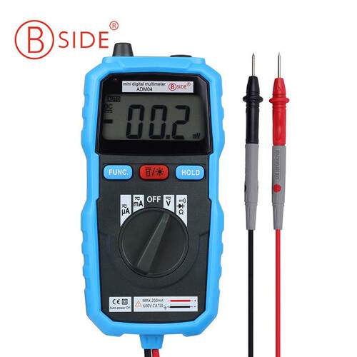 BSIDE ADM04高精度自动量程数字万用表电工家用多用表手持表