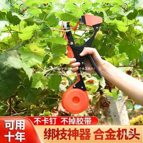 新款农用西红柿葡萄绑枝机自动绑带机黄瓜蔬菜胶带钉子捆枝绑蔓器