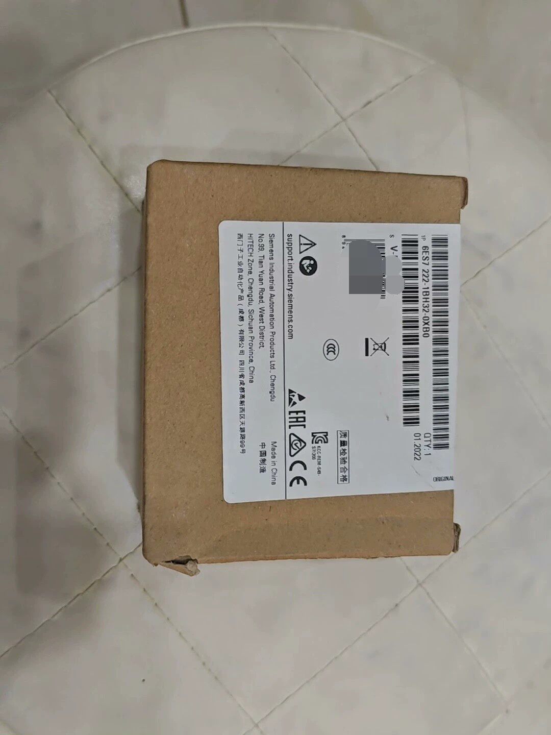 西门子数字输出模块，型号6ES7 222-1BH32-0XB