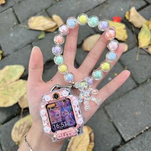 适用于小天才电话手表表带z9/z8/z7/z6巅峰版运动Z1Z2Z5串珠手链