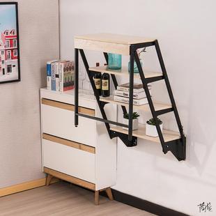 靠墙折叠伸缩桌伸缩桌子壁挂式 书变形阳桌多XFX功能隐餐形台现代