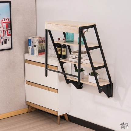 靠墙折叠伸缩桌伸缩桌子壁挂式书变形阳桌多XFX功能隐餐形台现代