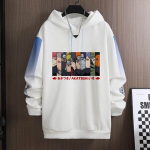 火影忍者春秋新款韩版连帽卫衣男学生宽松休闲青少年潮流连帽卫衣