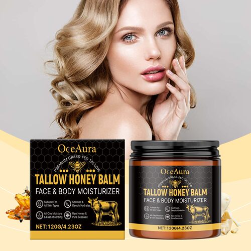 OCEAURA Butter Honey Moisturizing Cream - Gentle Nourishing,